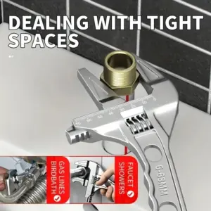 6-70mm Adjustable Plumbing Wrench 10 Sc23e138585544c6bb5060bc28b325772f