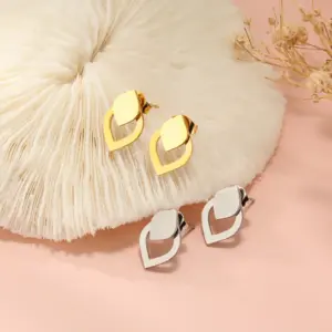 Geometric Gold Stainless Steel Earrings for Women 15 Sc242c2eaed1840098abb41d06206d3acB