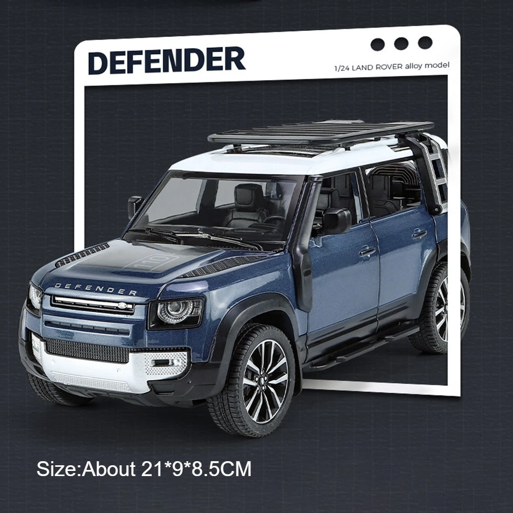 Land Rover Defender & Range Rover 1:24 Scale Model 8 Land Rover Defender & Range Rover 1:24 Scale Model - Image 8
