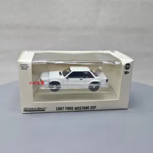 1987 Ford Mustang SSP Diecast Model in White 9 Sc255d4f137e44cac890a92b565cd7489N