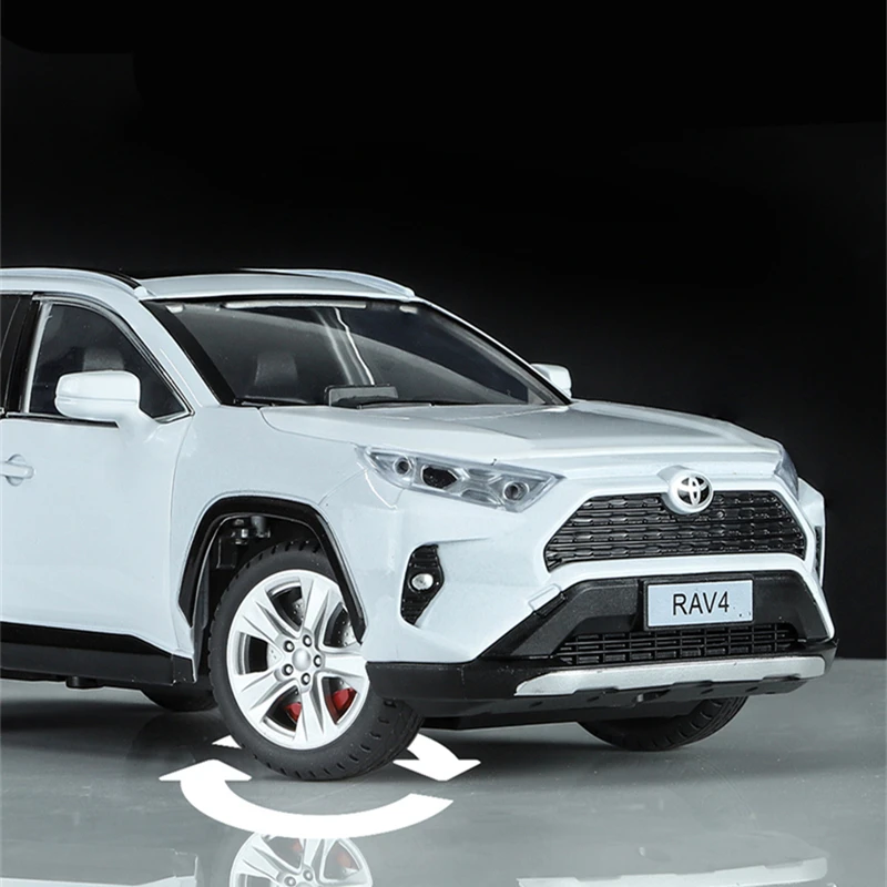 1:24 Scale Toyota RAV4 SUV Diecast Model 4 1:24 Scale Toyota RAV4 SUV Diecast Model - Image 4