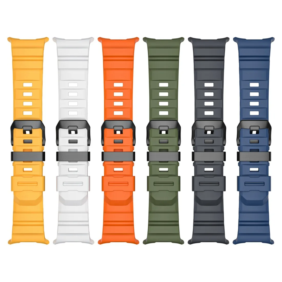 Trail Silicone Strap for Samsung Galaxy Watch 8 6 Trail Silicone Strap for Samsung Galaxy Watch 8 - Image 6