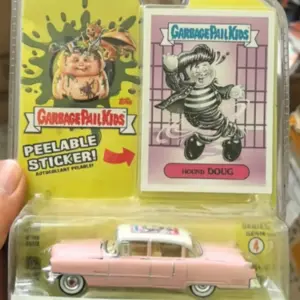Pink 1955 Cadillac Fleetwood Diecast Model 14 Sc2b3c85505b54b8da07156500c9bdeac0