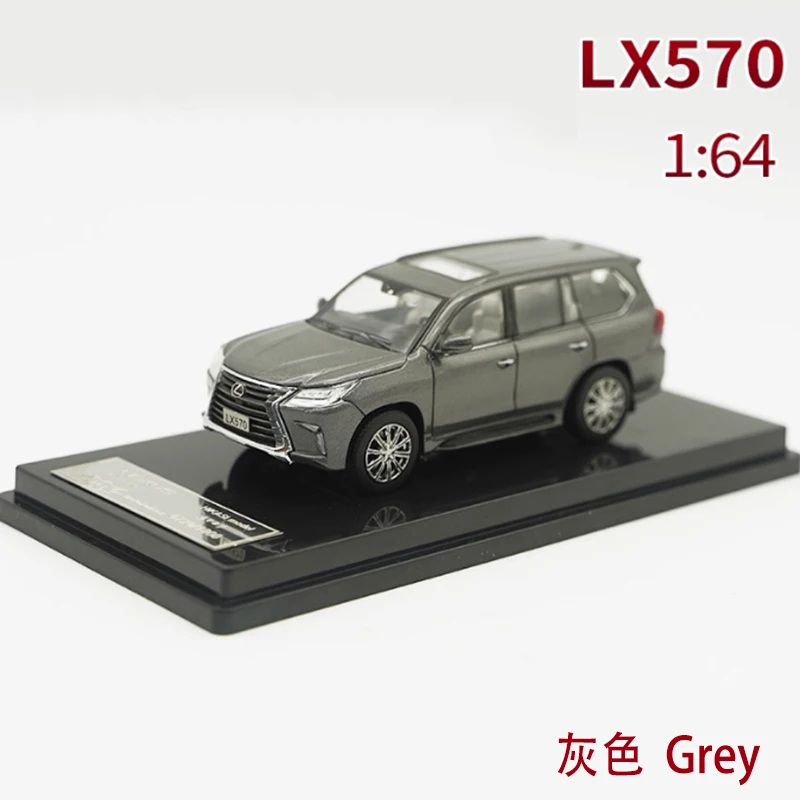 Silver Lexus LX570 Diecast Model 1:64 Scale 6 Silver Lexus LX570 Diecast Model 1:64 Scale - Image 6