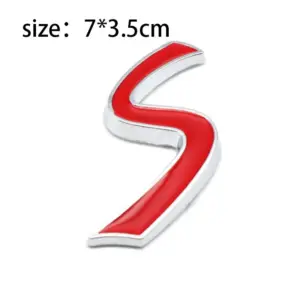 Mini Cooper S Emblem in Metallic Finish 17 Sc2df01c52ea7406b96d3b35182fe725fJ