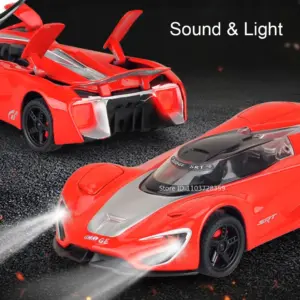 White 1:32 Scale Sports Car Diecast Model 12 Sc2f4a29527e1466da066d3bf416576e62