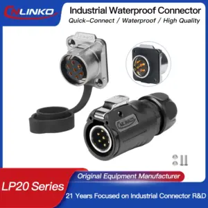 Heavy-Duty Waterproof Electrical Connector IP68