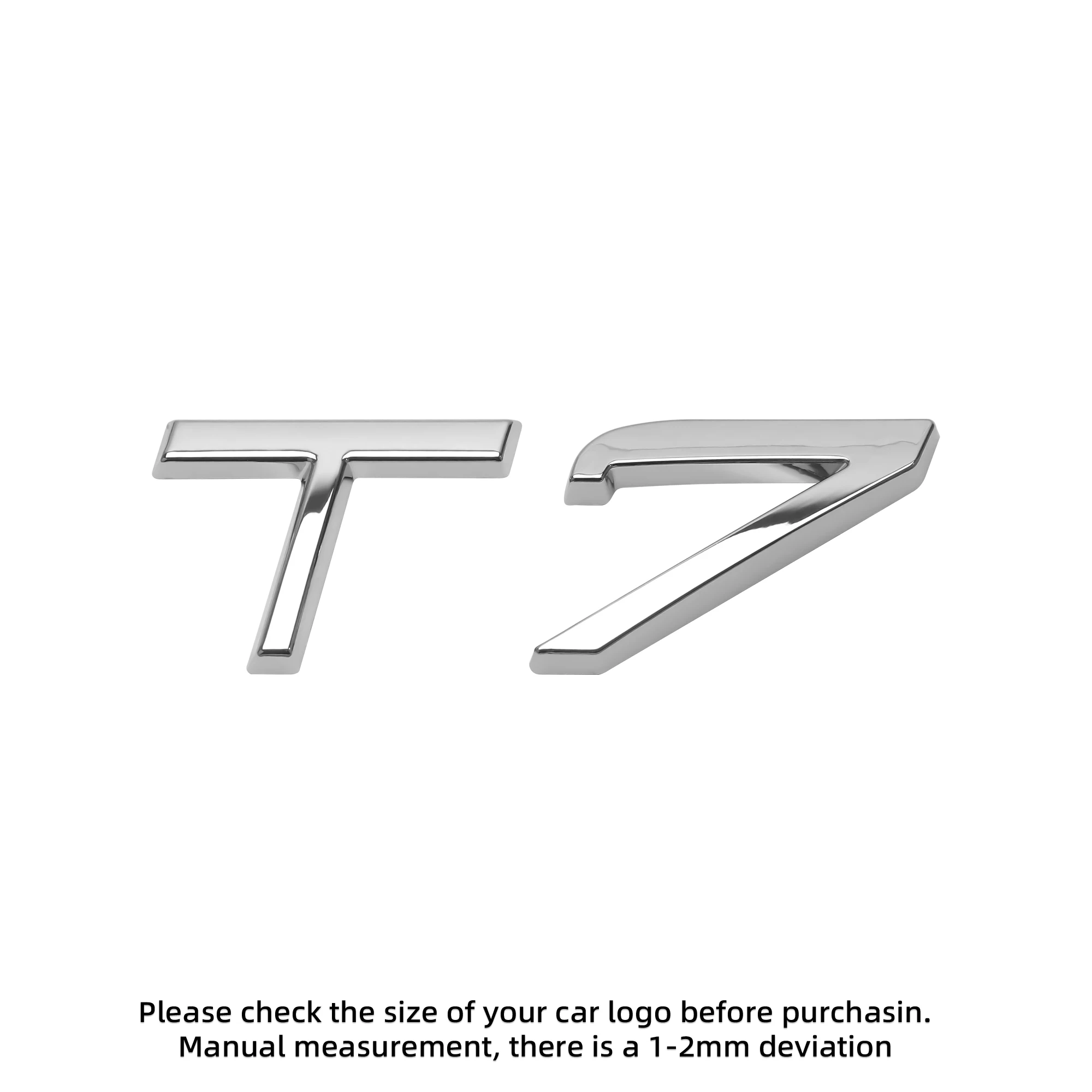 Mercedes 3D ABS Emblem Sticker Kit in Silver/Black 9 Mercedes 3D ABS Emblem Sticker Kit in Silver/Black - Image 9