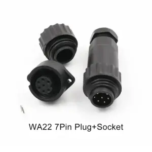 Industrial Waterproof IP67 Electrical Connector for 4/7 Pins 14 Sc30360aeb7ba41e99deffaad8a0edb24L