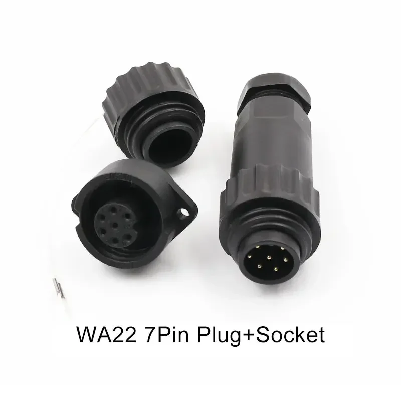 Industrial Waterproof IP67 Electrical Connector for 4/7 Pins 5 Industrial Waterproof IP67 Electrical Connector for 4/7 Pins - Image 5