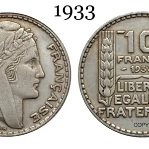 France 10 Francs Replica Coin 1930-1934 14 Sc3118688dbff41a5b0cafd4b30ceacc3O