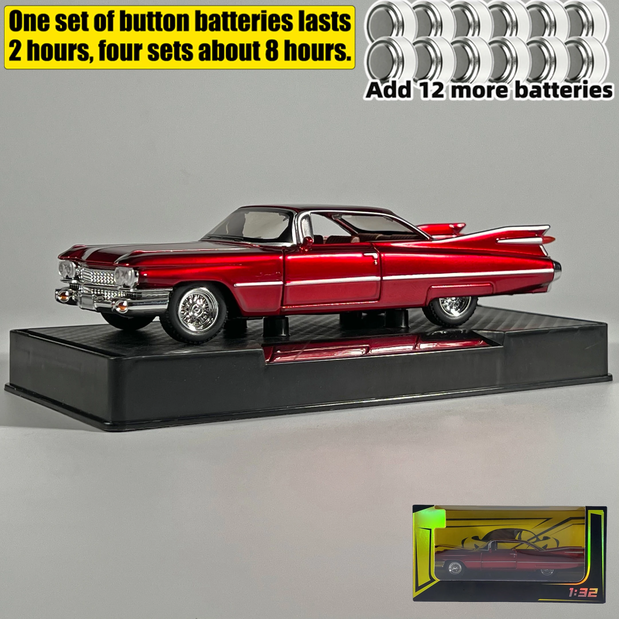 1:32 Cadillac Eldorado Biarritz Diecast Model 9 1:32 Cadillac Eldorado Biarritz Diecast Model - Image 9