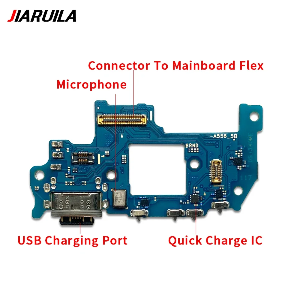 Samsung USB Charging Port Flex Cable Set for A15 2 Samsung USB Charging Port Flex Cable Set for A15 - Image 2