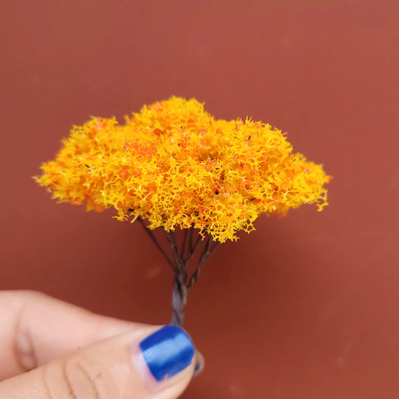 Vibrant 65mm Miniature Trees Set for Dioramas 4 Vibrant 65mm Miniature Trees Set for Dioramas - Image 4