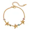 Nautical Stainless Steel Starfish Bracelet