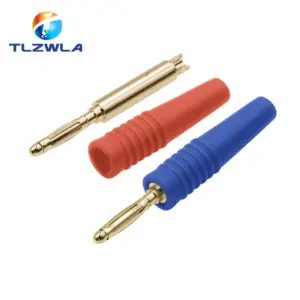 Gold Plated Banana Connectors (Set of 5) 12 Sc34a6f651f6a4faf8b7a5fa52b91021dM 1