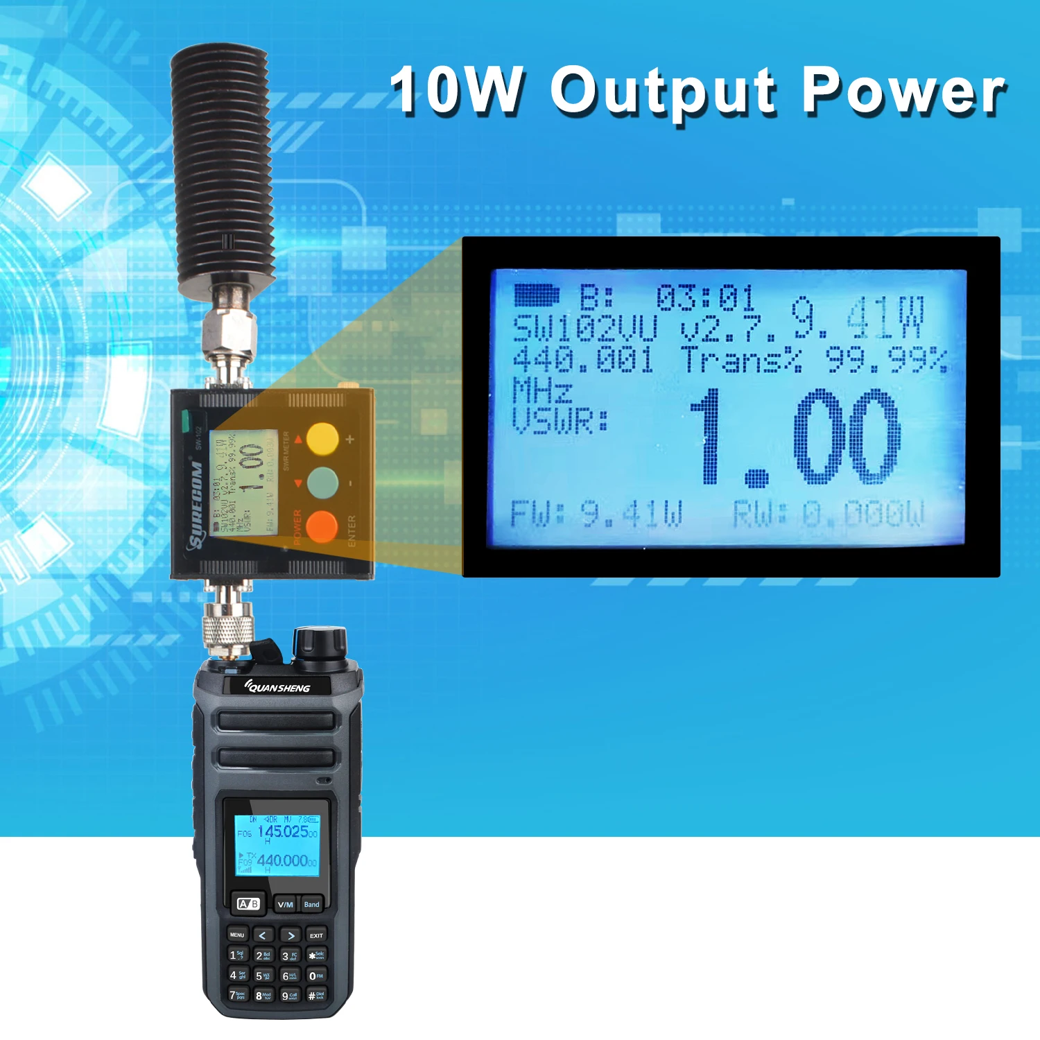 Quansheng TK11(5) Rugged Walkie-Talkie 1160MHz 5 Quansheng TK11(5) Rugged Walkie-Talkie 1160MHz - Image 5