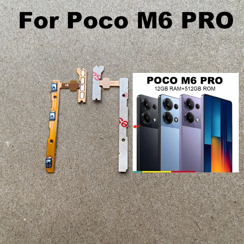 Flex Cable for Xiaomi Poco M6 Series 4G/5G 5 Flex Cable for Xiaomi Poco M6 Series 4G/5G - Image 5