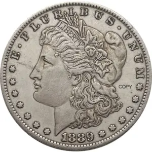 1889 Morgan Silver Coin Replica Collection Piece 13 Sc363095dd17742cba53bca677fdb391a4