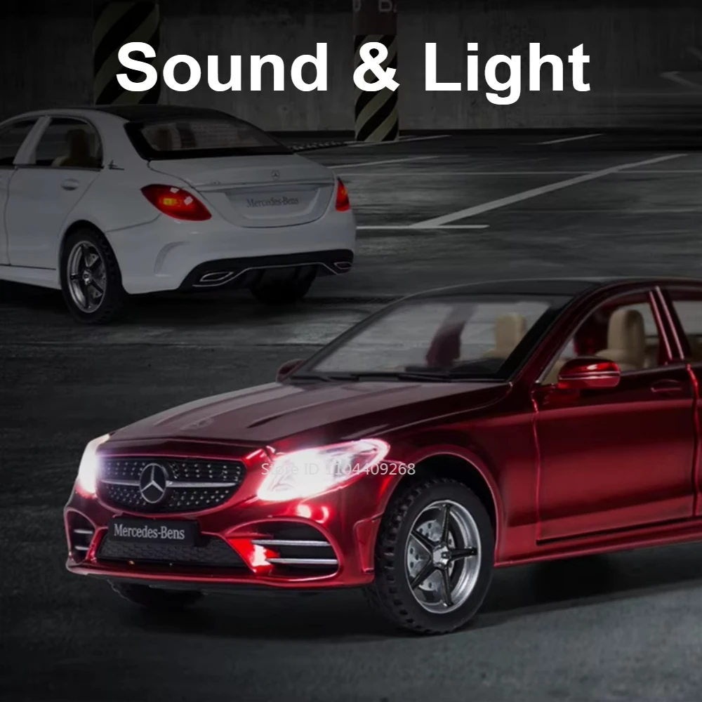 Mercedes-Benz S400L 1:32 Diecast Model Car 4 Mercedes-Benz S400L 1:32 Diecast Model Car - Image 4