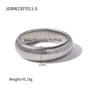 Stainless Steel Elastic Women’s Bracelet 15 Sc36fda587ec54b3b861ed0d21858d0b4G