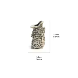 Brass Koi Fish Beads for DIY Projects 12 Sc372d4d0162a4549ae935fb6415dfe72p