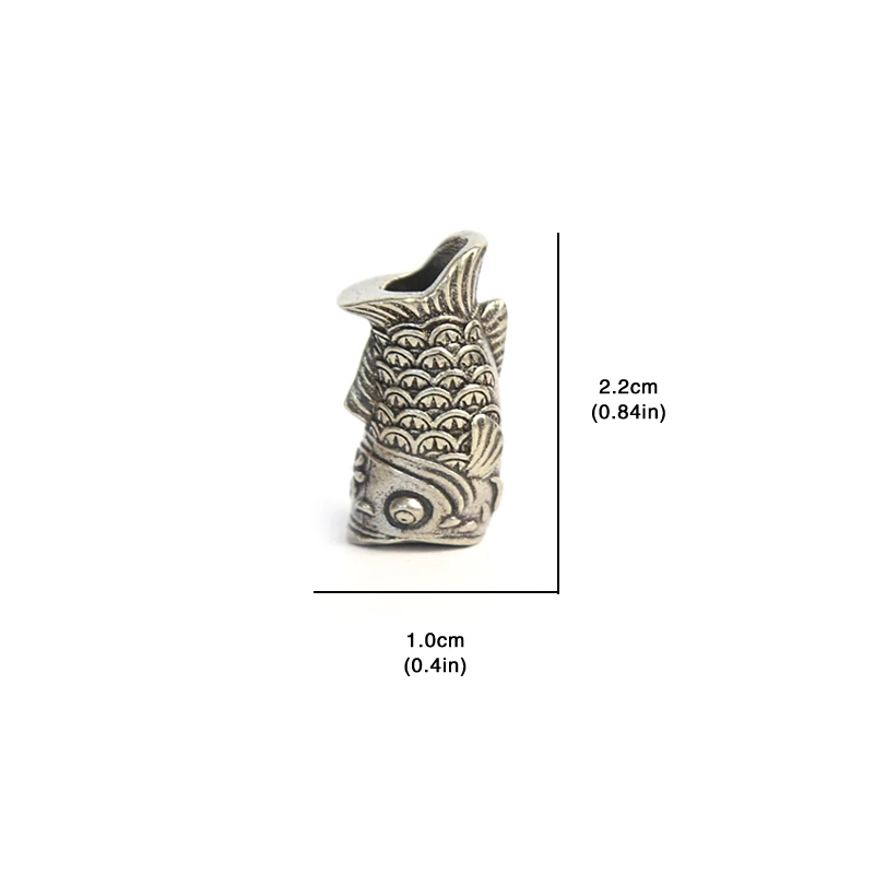 Brass Koi Fish Beads for DIY Projects 6 Brass Koi Fish Beads for DIY Projects - Image 6