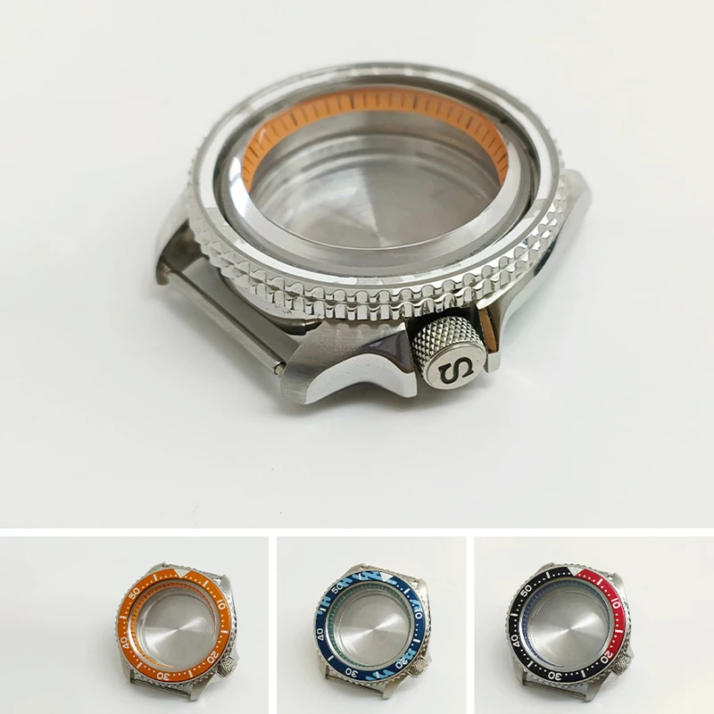 Mod SKX007 Dive Watch Case 42mm Black Bezel 5 Mod SKX007 Dive Watch Case 42mm Black Bezel - Image 5