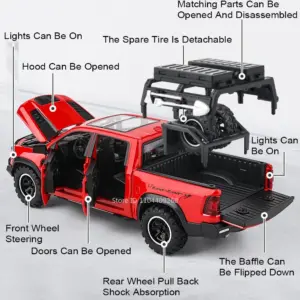 1:32 Scale Diecast Car Model with Lights 12 Sc3a6a8a4dbf7422b8847b4e50cae1c7ep