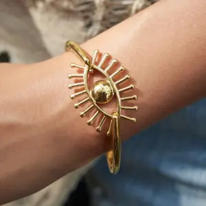 Stainless Steel Geometric Eye Bracelet for Women 12 Sc3ab3c9f9ea24c66937938da0fc7b550I