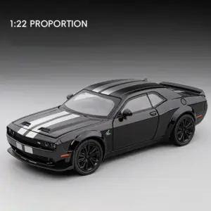 Green 1:24 Dodge Challenger SRT Hellcat Model 14 Sc3ab449695c0498696f31a0841ee00b45