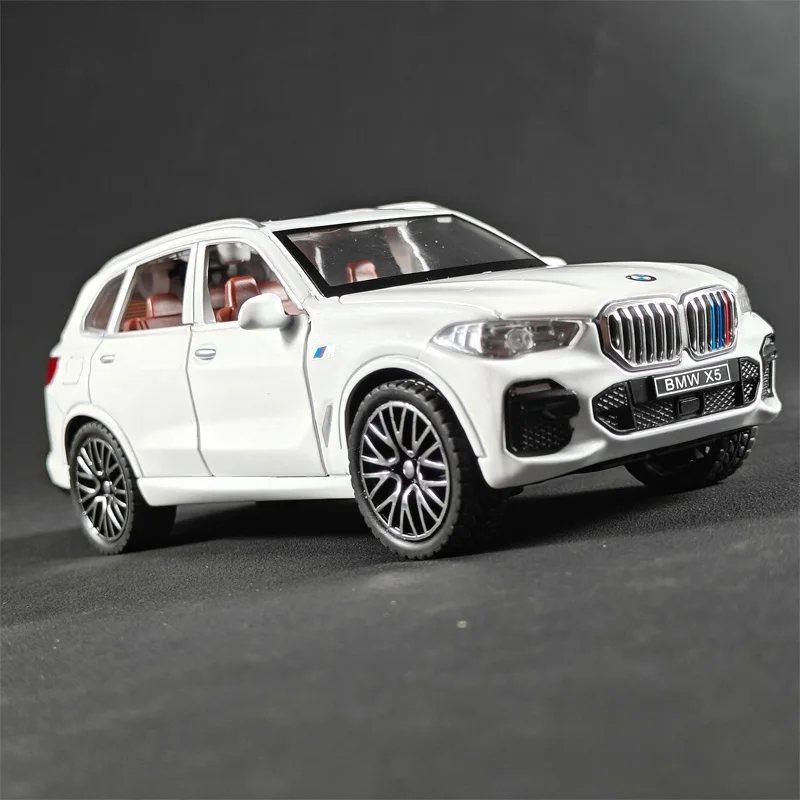 White BMW X5 1/32 Diecast Model 6 White BMW X5 1/32 Diecast Model - Image 6