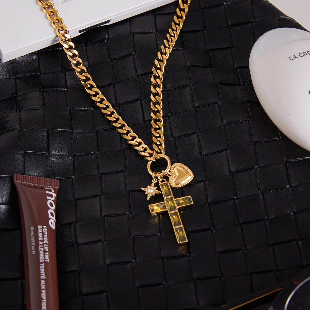 Stainless Steel Cross Pendant Necklace 5 Stainless Steel Cross Pendant Necklace - Image 5