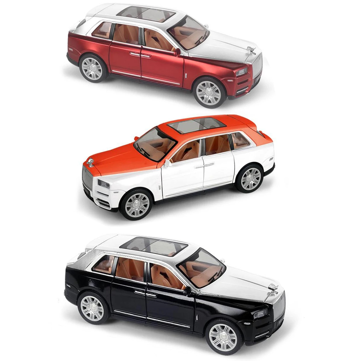 1:22 Scale Alloy Model Car in Red 6 1:22 Scale Alloy Model Car in Red - Image 6