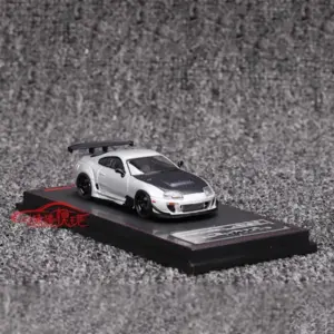 Silver Toyota Supra JZA80 RZ 1/64 Scale Model 12 Sc3fb0e31b5314fd2beda632a970d3b10v