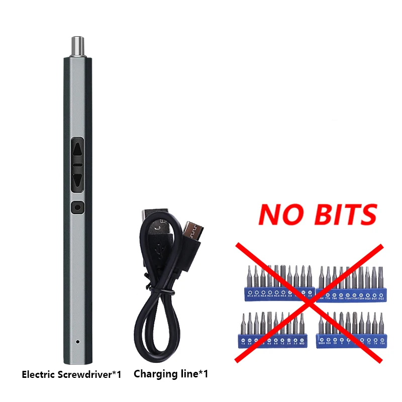 Rechargeable Electric Screwdriver Set 3.7V, 40 Bits 10 Rechargeable Electric Screwdriver Set 3.7V, 40 Bits - Image 10