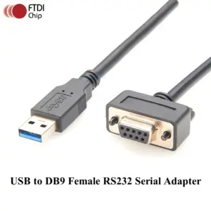 USB to RS232 Serial Adapter for PCs