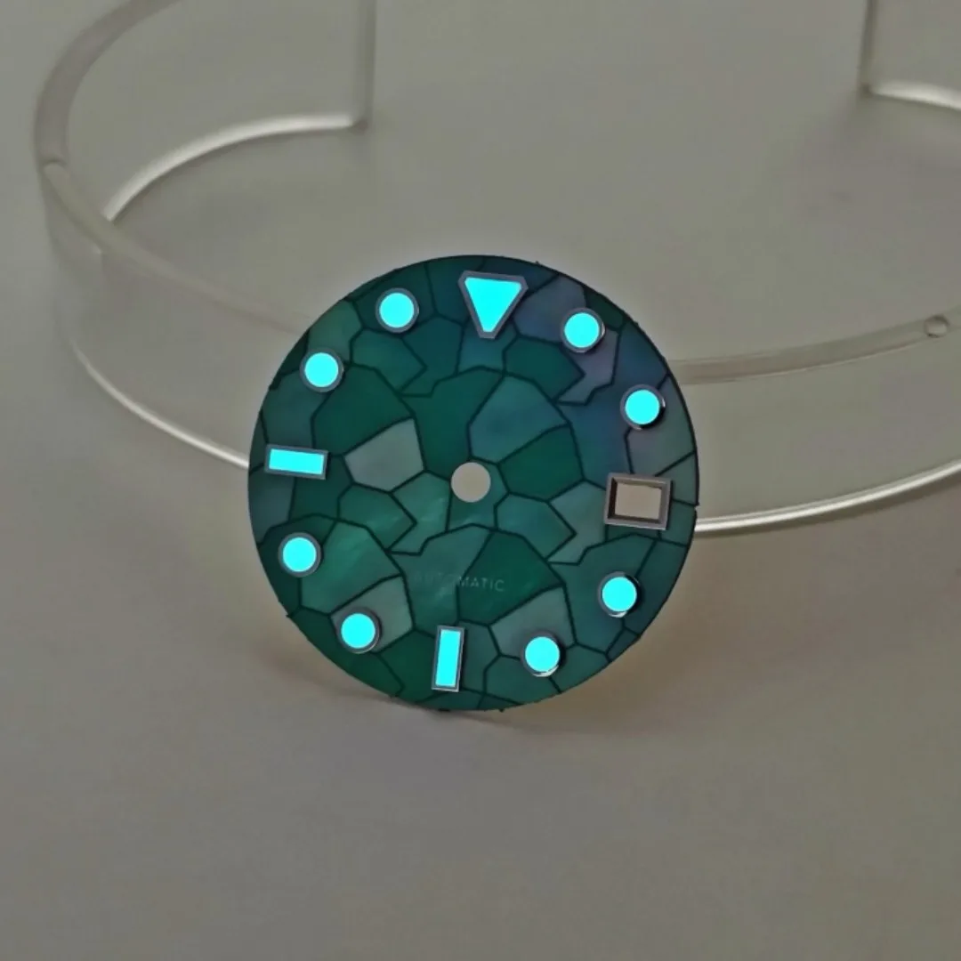 28.5mm Mosaic Watch Dial for NH35/NH36 Movements 6 28.5mm Mosaic Watch Dial for NH35/NH36 Movements - Image 6