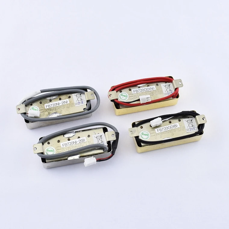 Mini Humbucker Pickup Set for Electric Guitar 4 Mini Humbucker Pickup Set for Electric Guitar - Image 4