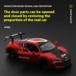 Audi R8 LMS 1:24 Diecast Model in Vibrant Orange 12 Sc46977e5fa9f4b0cae851db8c73c48c7j