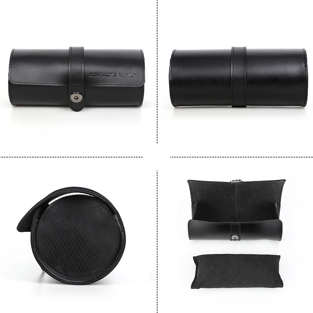 Luxury Leather Watch Roll for Trips 5 Luxury Leather Watch Roll for Trips - Image 5