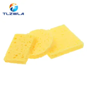 Vibrant Yellow Soldering Iron Cleaning Sponges Set 13 Sc477f0d9a8444a7699bda816190fadfb8
