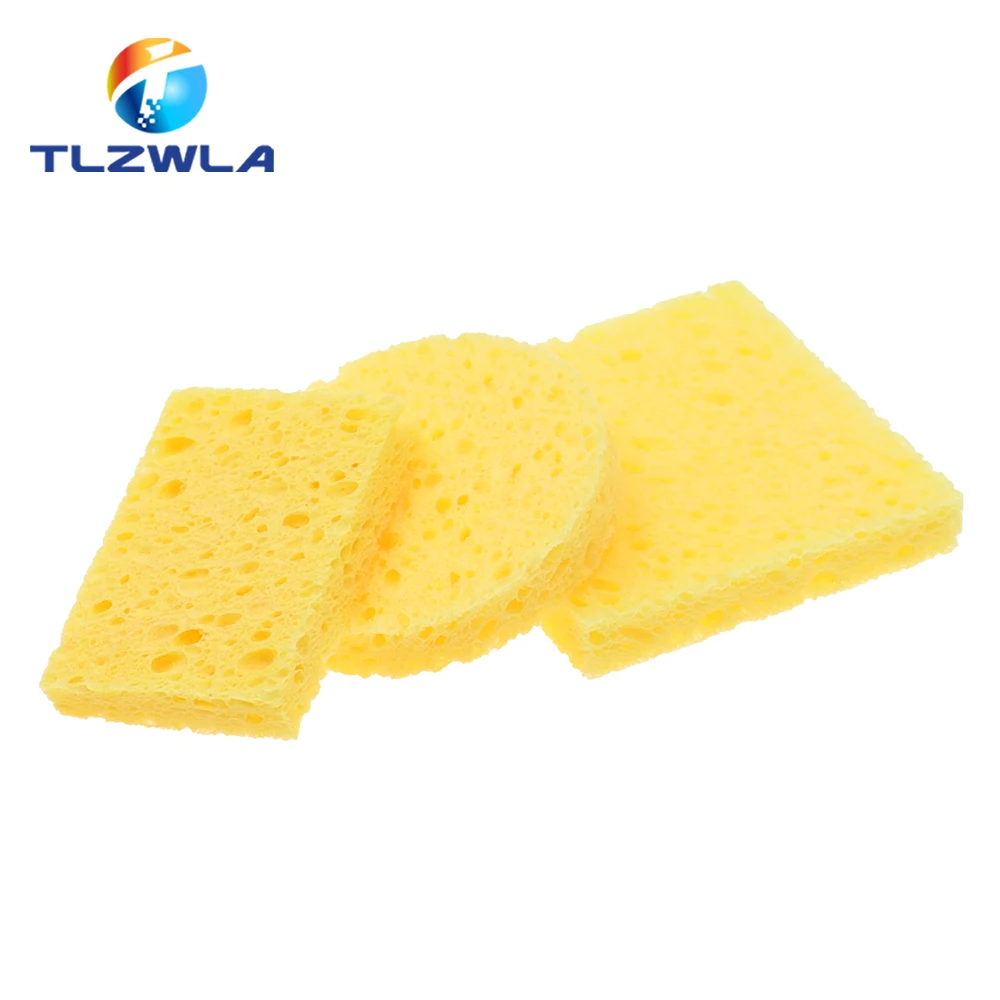 Vibrant Yellow Soldering Iron Cleaning Sponges Set 5 Vibrant Yellow Soldering Iron Cleaning Sponges Set - Image 5