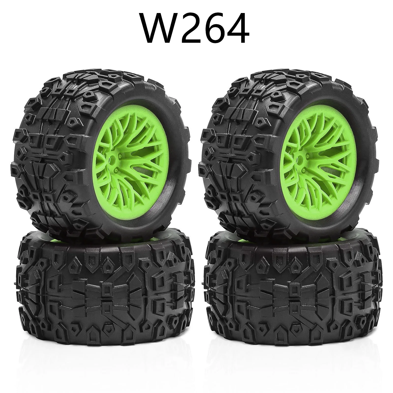 Off-Road RC Tire Set with 72.5mm Diameter 9 Off-Road RC Tire Set with 72.5mm Diameter - Image 9