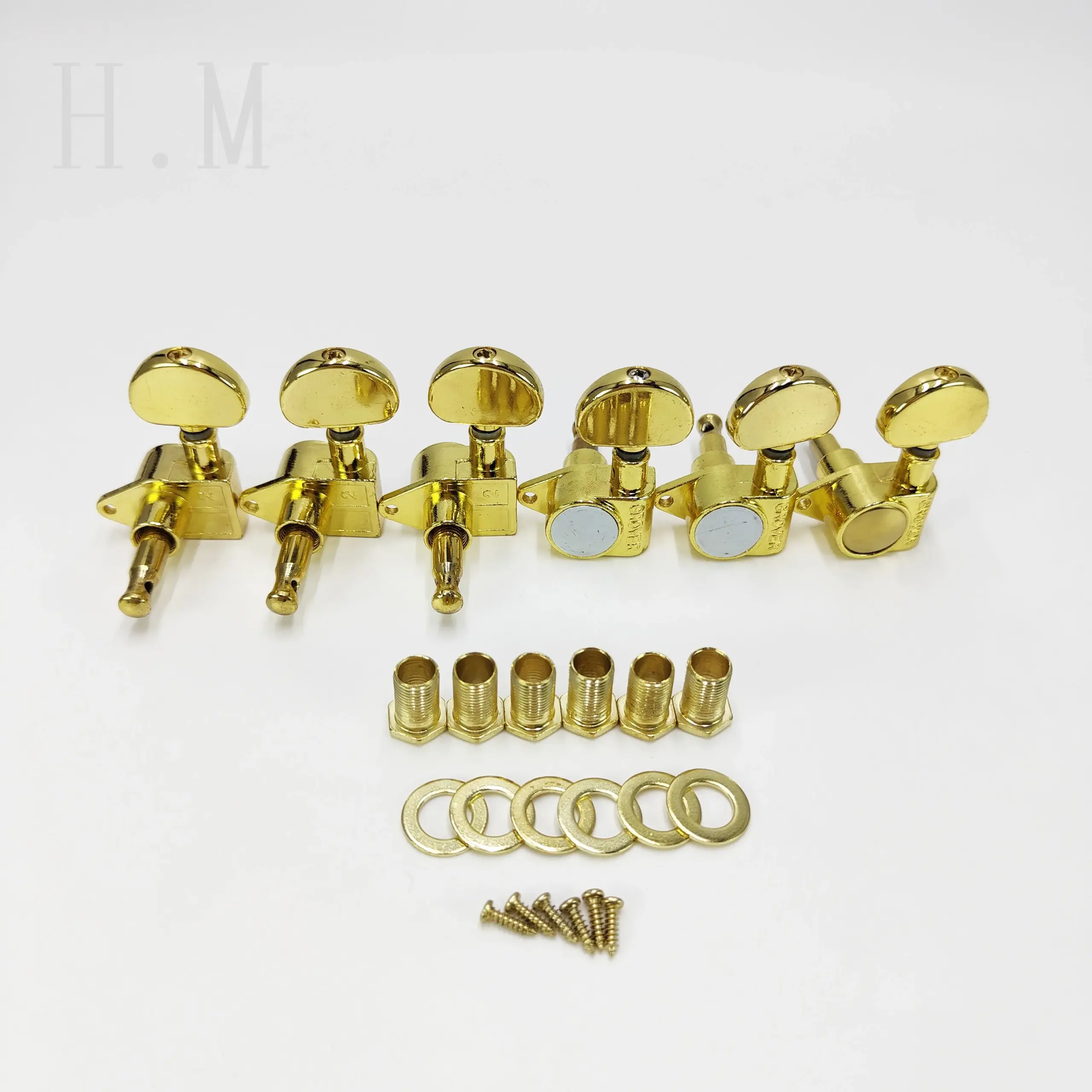 Six High-Quality Guitar Tuning Pegs Set 8 Six High-Quality Guitar Tuning Pegs Set - Image 8