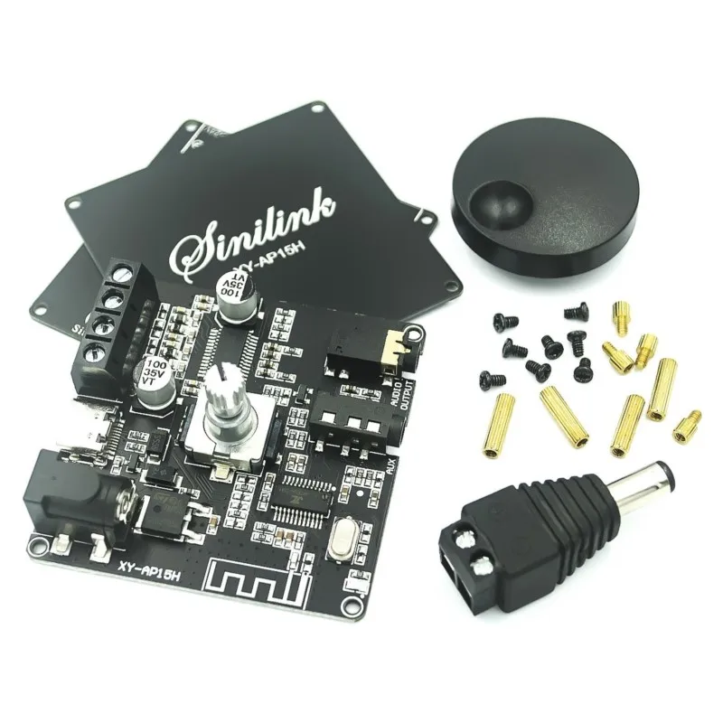Black Bluetooth Stereo Power Amplifier Module 20W 4 Black Bluetooth Stereo Power Amplifier Module 20W - Image 4