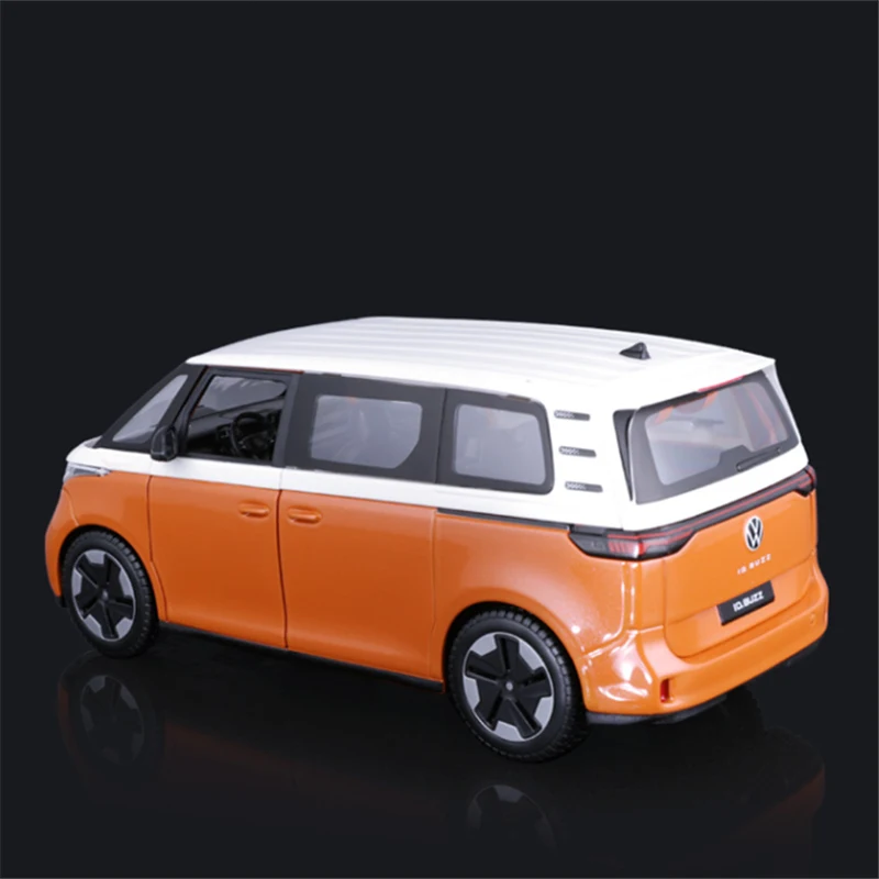 Volkswagen ID BUZZ 1:24 Diecast Model Orange-Yellow 4 Volkswagen ID BUZZ 1:24 Diecast Model Orange-Yellow - Image 4