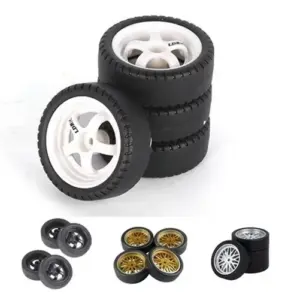 RC Drift Tire Set 33mm for 1/18 Scale Cars