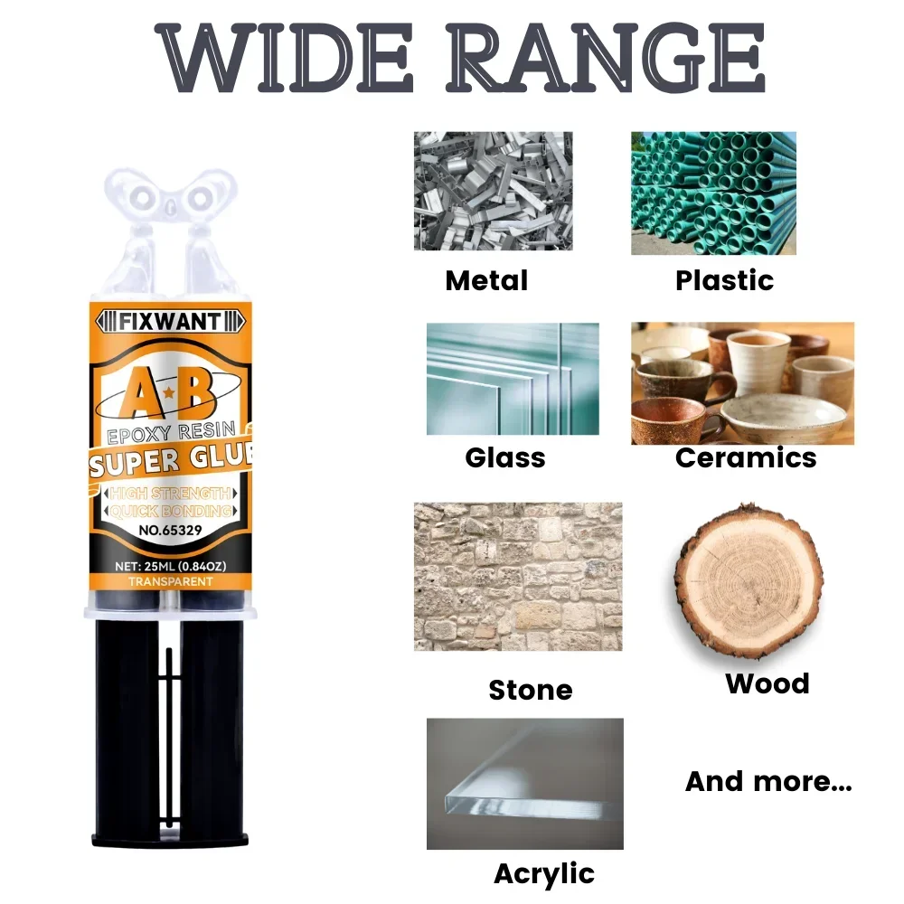 High-Temp AB Epoxy Resin Super Glue 6ml/25ml 5 High-Temp AB Epoxy Resin Super Glue 6ml/25ml - Image 5