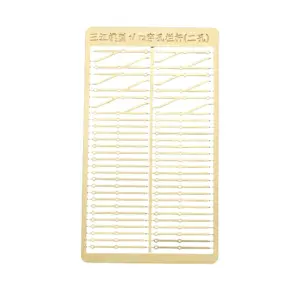 Brass Railing Post Etching Sheets for 1/72 Scale Models 10 Sc51551366c684deaa1642244b547b5feL